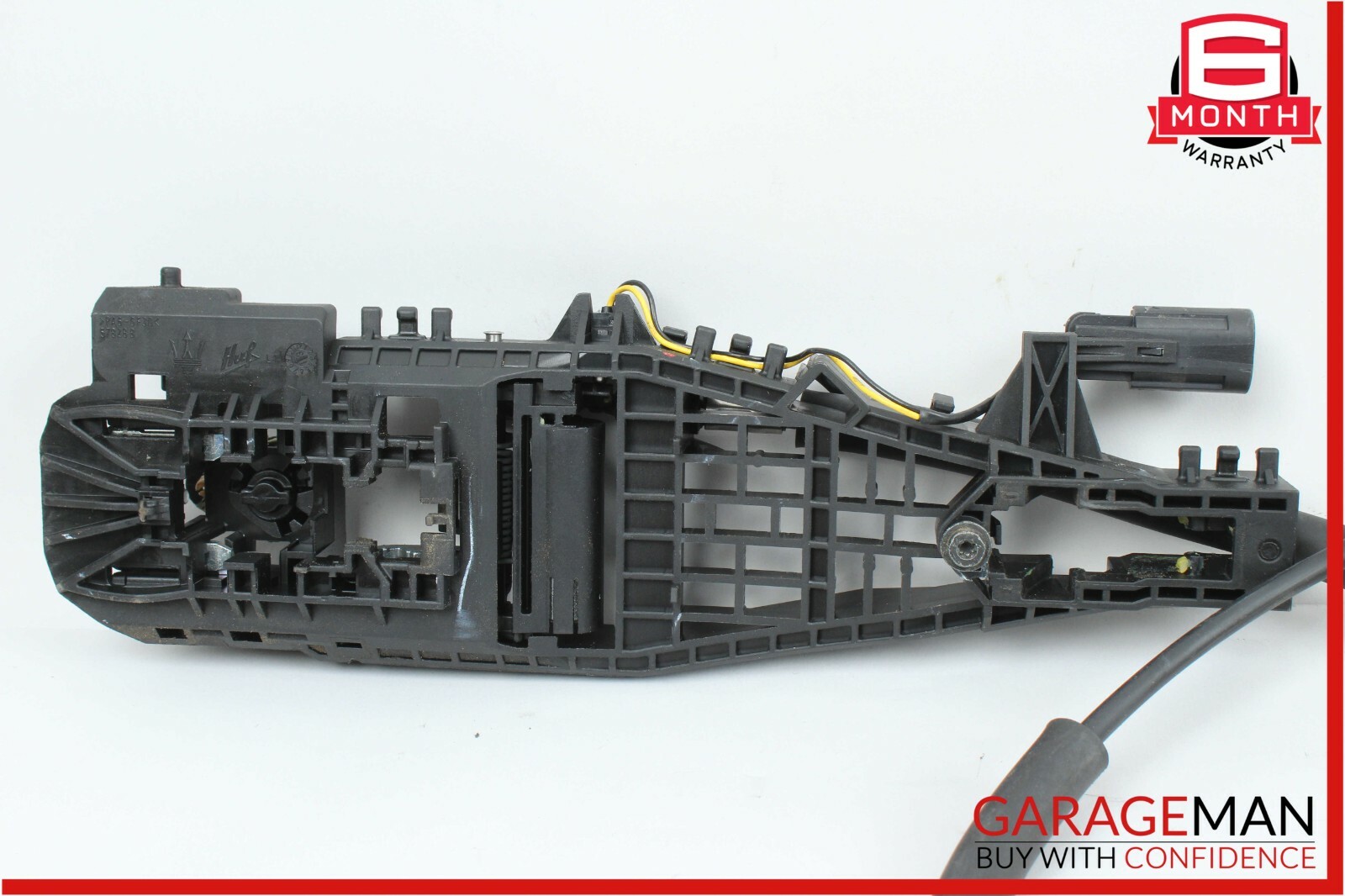 14-17 Maserati Ghibli Front Left Side Door Lock Latch Actuator w/ Handle Bezel