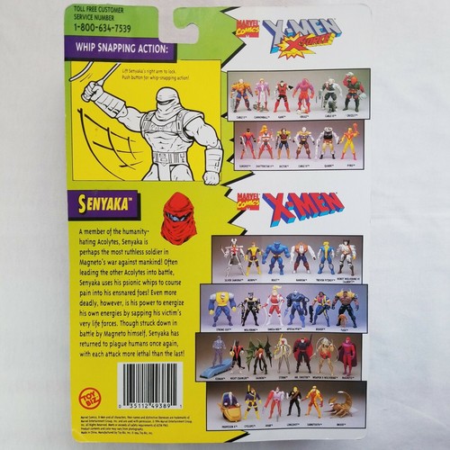 1994 Marvel X Men Senyaka The Evil Mutants TOY BIZ Action Figure - Picture 3 of 11