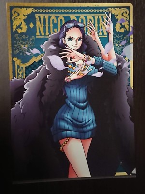 One Piece Nico Robin th Anniversary Clear File Folder Anime Ebay