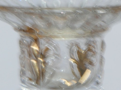 candle holders pressed glass virgin mother Mary Jesus statues - Picture 5 of 12