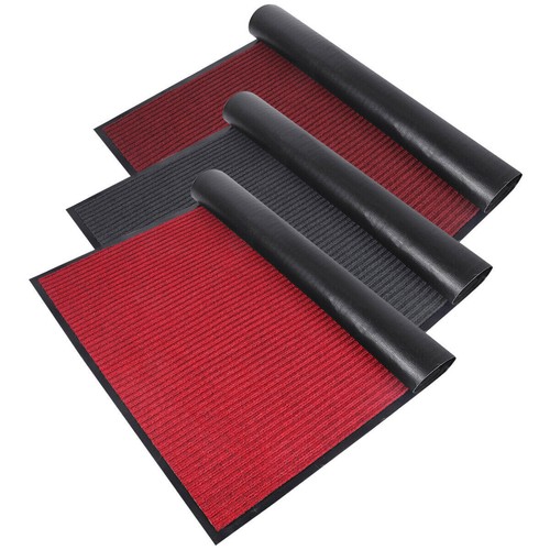 47x70in Rubber Rug Floor Mat Entrance Door Welcome Entryway Mat Non-Slip Outdoor - Picture 3 of 33