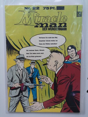 MIRACLEMAN Nr. 22, Zustand 1-2, (Bildschriften, Gb)