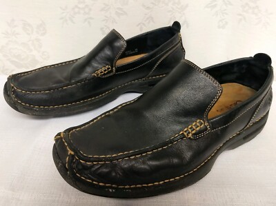 Cole Haan black leather slip on loafers, 9M Cole Haan Shoes Mens Size 9M Leather Slip On Loafers Air  main image 3