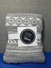Grey Throw Blanket - Tribal Knit Pattern by Disney x Ethan Allen Stroller