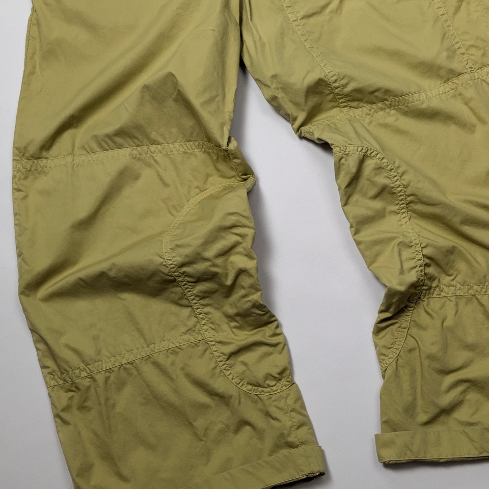 Pantalones militares Dries Van Noten vintage pierna ancha carga acampanados multibolsillo 36/S/US4 Foto 4 de 4