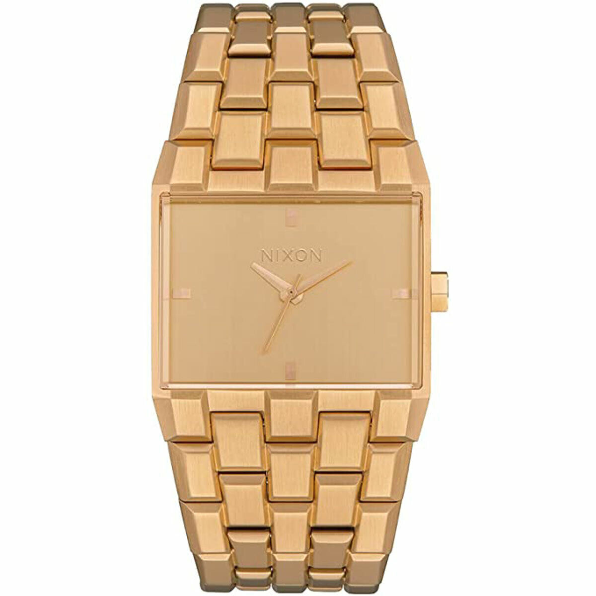 Nixon Women's Watch Ticket Japanese Quartz Gold Dial Steel Nixon Women's Watch Ticket Japanese Quartz Gold Dial Steel