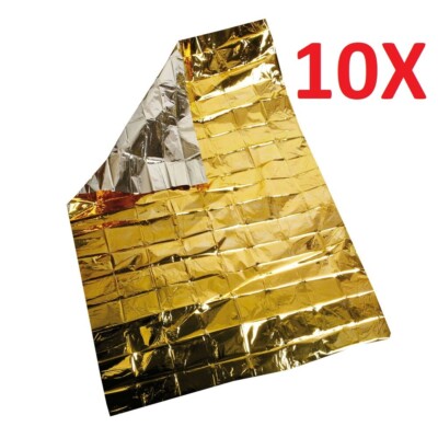 10x Lampa Isotermische Decke 210x160 cm Doppelfunktion Schutz Kalt/Warm