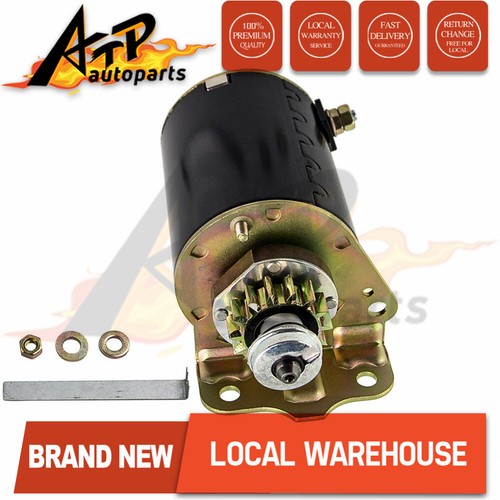 14 Tooth Heavy Duty Starter Motor For Briggs Stratton Ride On Mower Steel 693552 - Picture 4 of 12