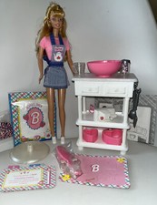 Barbie Doll 1998 SWEET TREATS KITCHEN SET - Working Mixer No Box