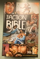 The Action Bible God's Redemptive Story New Condition Free Shipping