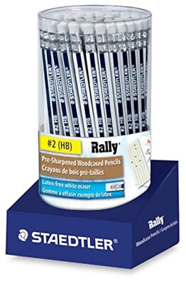 PencilNo. 2 Presharpened Latex-free Eraser Hexagonal 72 pcs