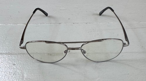 ZENNI Blue Light Blocking Eyeglasses Silver Black Metal/Plastic Frame #419012 - Picture 3 of 10