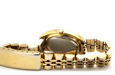 TIMEX Presidential Gold Tone Date Women display picture 1