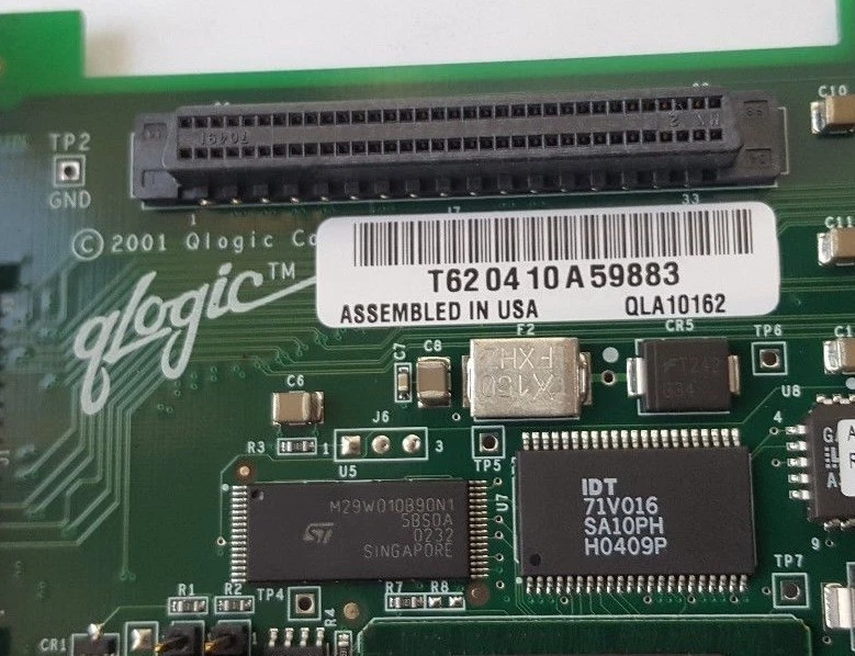 QLOGIC QLA10162 PCI HBA Card (R1S10.8B5) - Image 2 of 2