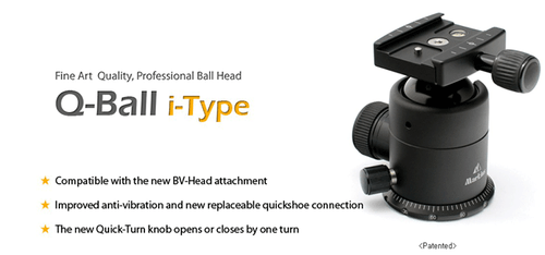 Markins Q-Ball Q20i with Quick turn Knob Quick shoe Black - Picture 3 of 3
