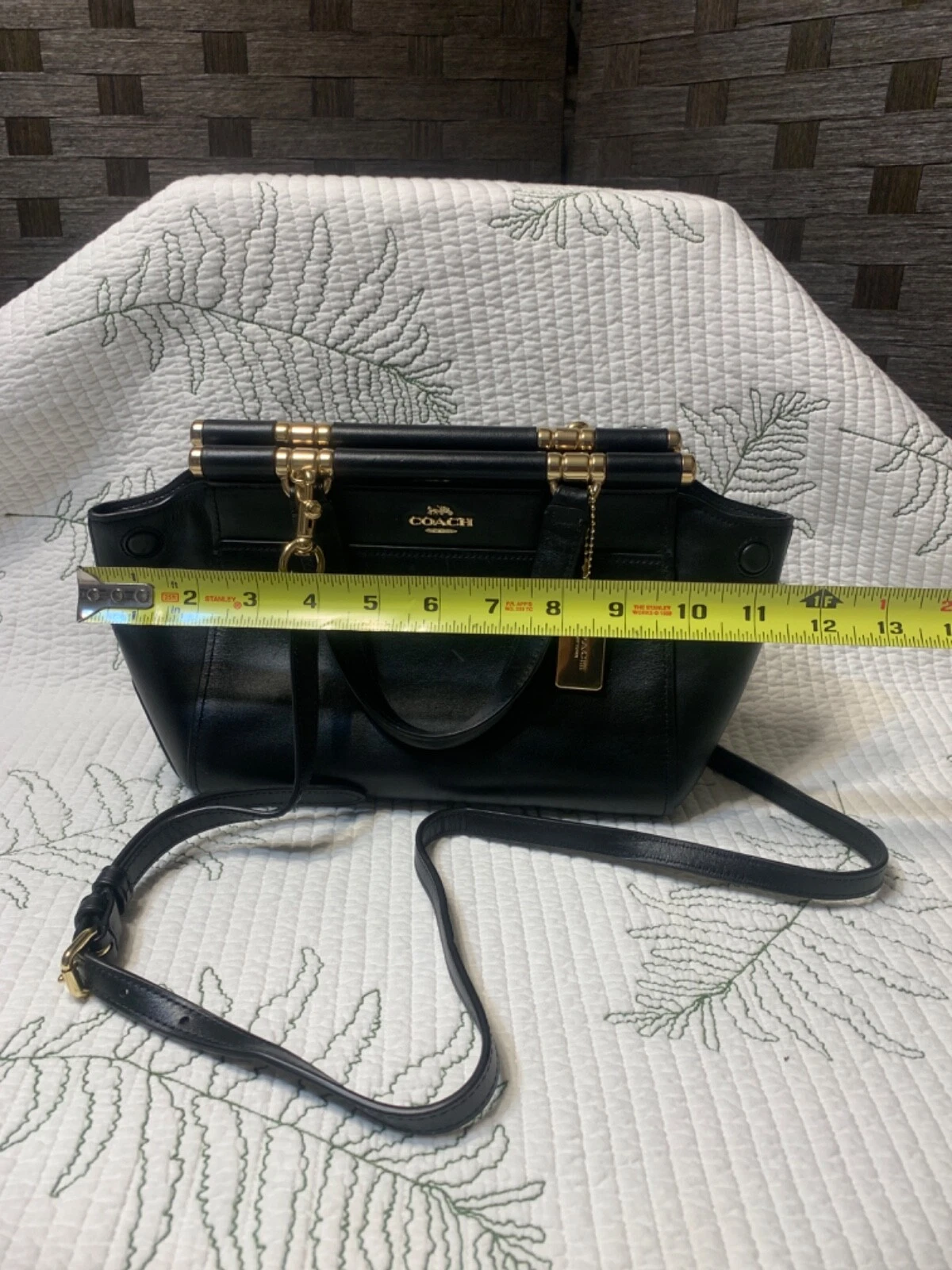 Borsa Coach Grace 20 incorniciata tassello pelle di vitello tracolla donna borsa a tracolla 31918