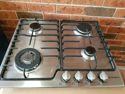 600mm Wide 4 Burner Gas Cooktop Westinghouse Cooking