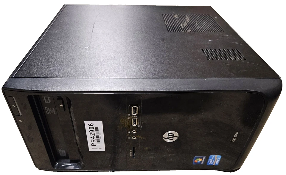 HP Pro 3400 MT DVD 2GB RAM i3-2120 3.3GHz NO HDD NO OS PC ( LH121EA#ABU ) USED - Image 2 of 4
