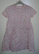 ABITO BAMBINA BIMBA 100% COTONE FANTASIA ROSA TAGLIA 28 5 ANNI