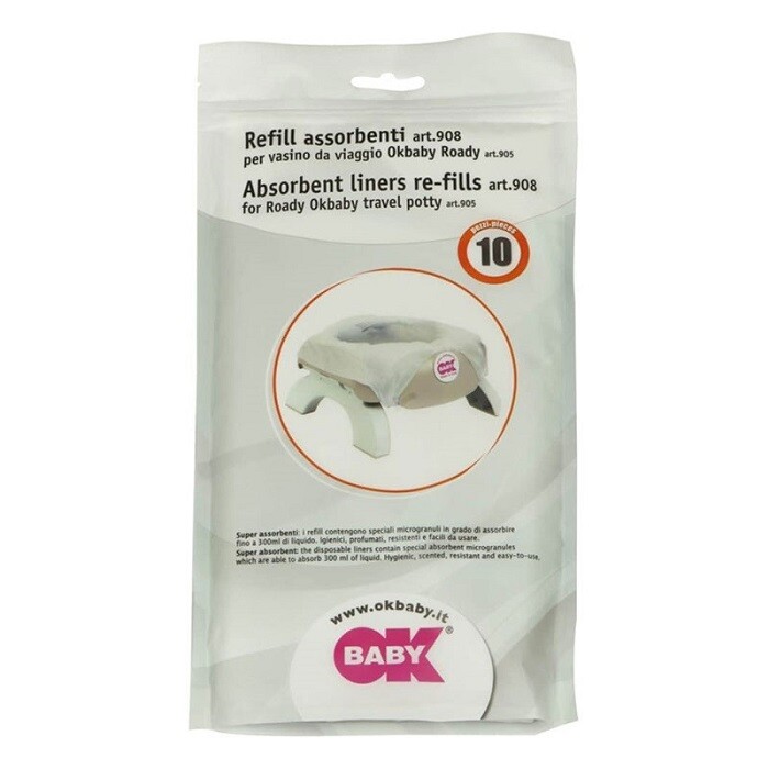 Ok Baby Set Ricariche Vasino Roady Confezione da 30 Pz