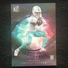 2021 Panini Clearly Donruss Jaylen Waddle RC Night Moves Case Hit SSP #NM-21 💎