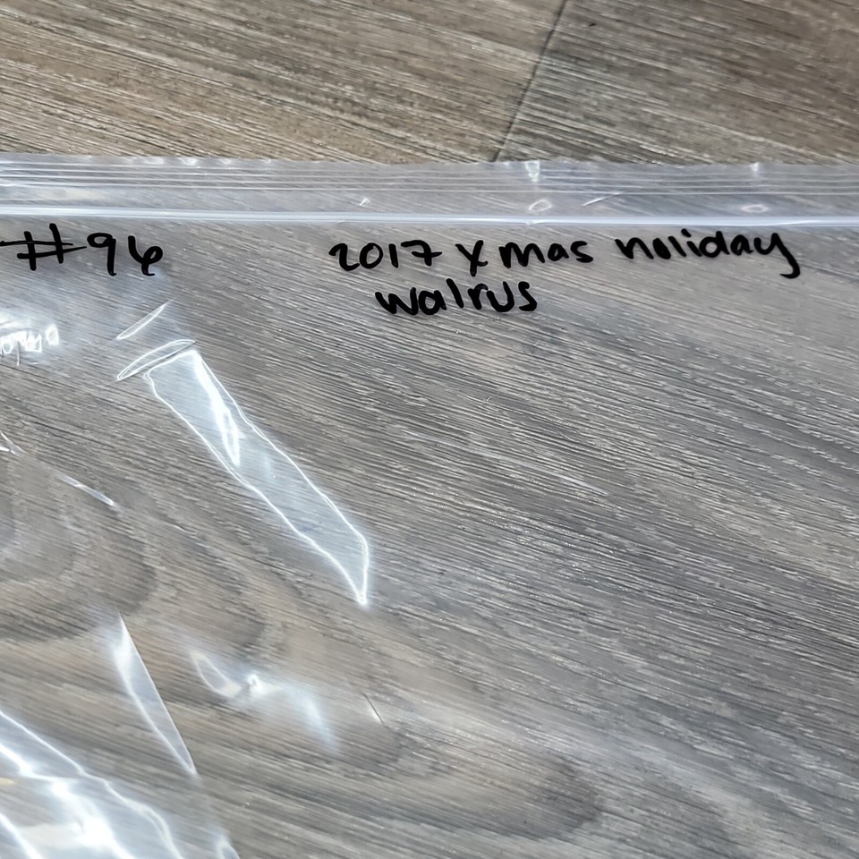 Old World Christmas 2017 Christmas Walrus Ornament Blown Glass Animal