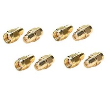  8Pack SMA Adapter SMA Male to RP SMA Female Jack Connector for RF Coax Cabl...