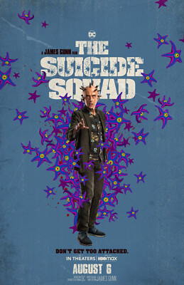 AA5427 The Suicide Squad Film By James Gunn 2021 HBO Movie Poster 11x17