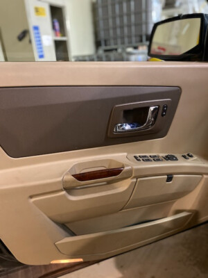 2004-2009 Cadillac SRX Passenger Rear RR Interior Door Panel Used