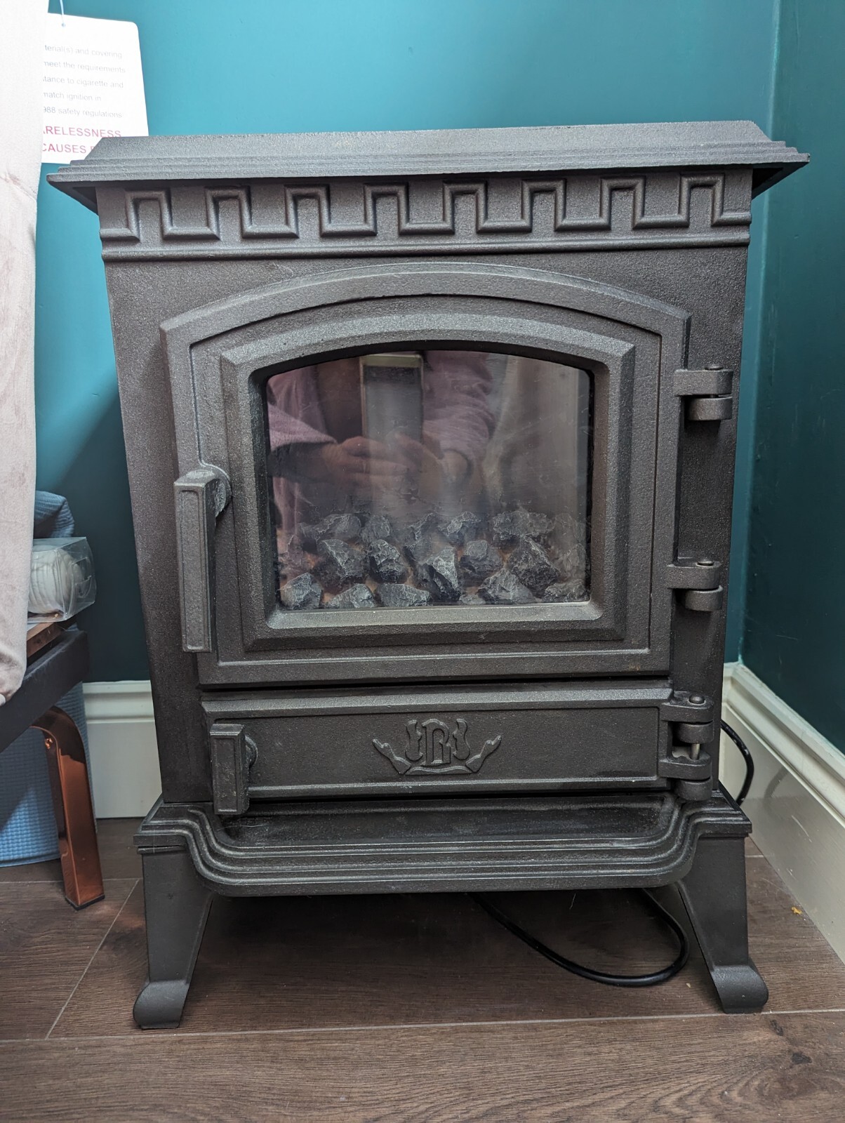 Broseley Stove York Midi. Cast Iron Electric Stove with Thermostat. Never  Used. | eBay