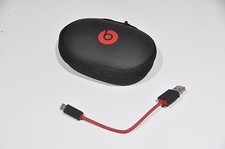 Genuine Case Pouch for Monster Beats earphones earbuds  Charging Cable Black 