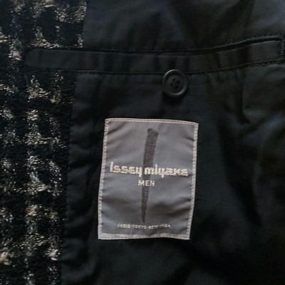 Free Siz】issey miyake MEN Collarless Switch JKT 80