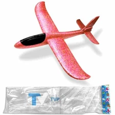 Fits For Airplane Toys, 19" Large Throwing Gilded Foam Plane, Best Flying Toys (