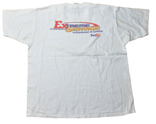 Vintage 90s FedEx T-Shirt Top Men's Size XL Short Sleeve White "Express Service"