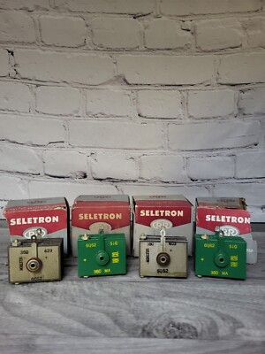 Vintage SELETRON Half Wave Selenium Rectifiers 6QS2 510 350 MA 380 403 156