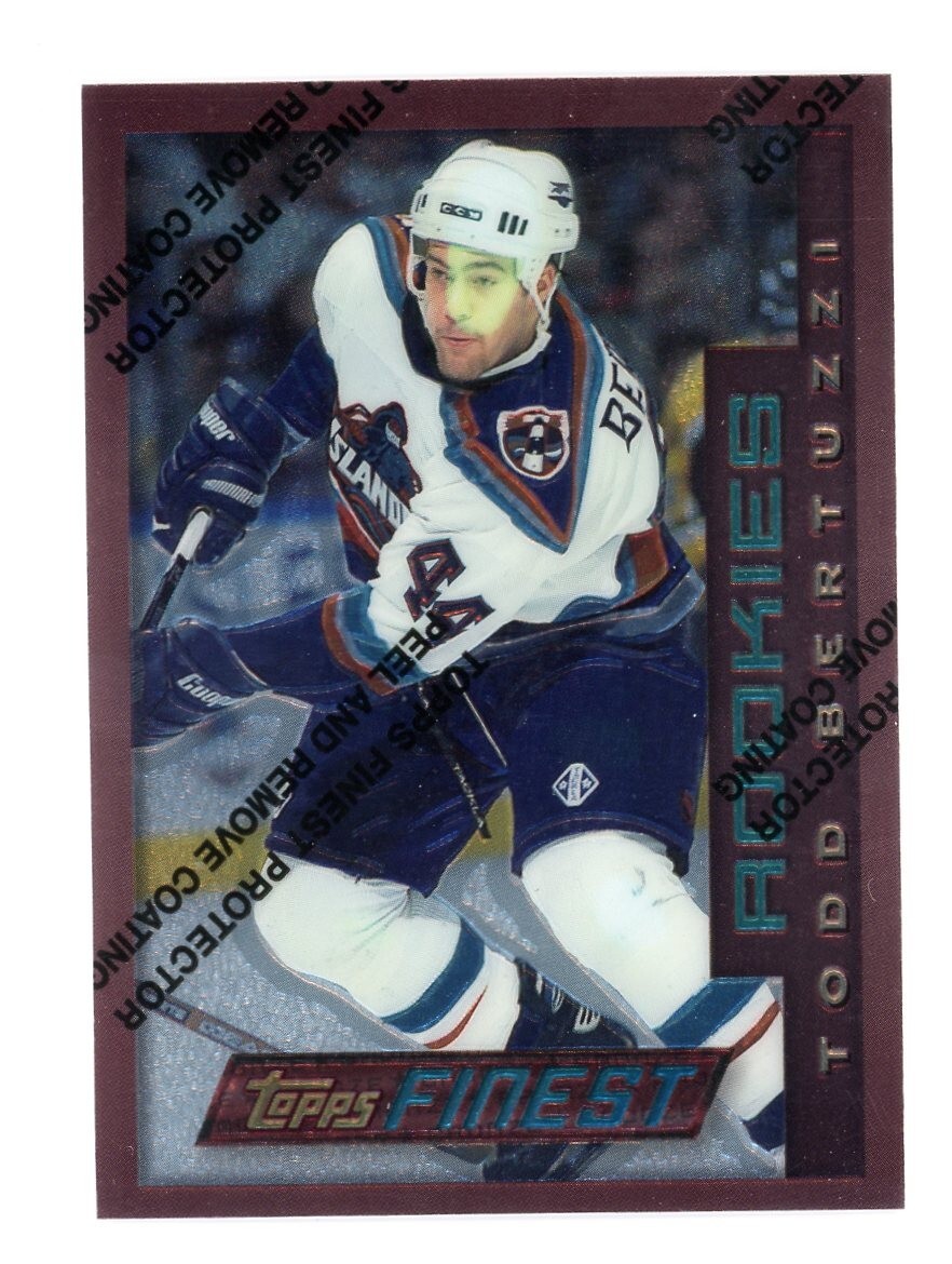 1995-96 Topps Finest Todd Bertuzzi #146 Rookie RC