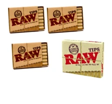 4 packs RAW  Pre-Rolled TIPS Cone Filter Tips | Fantastic SteaL | U.S Shipped