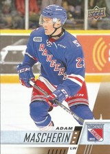 Adam Mascherin #90 - 2017-18 CHL - Base - Kitchener Rangers