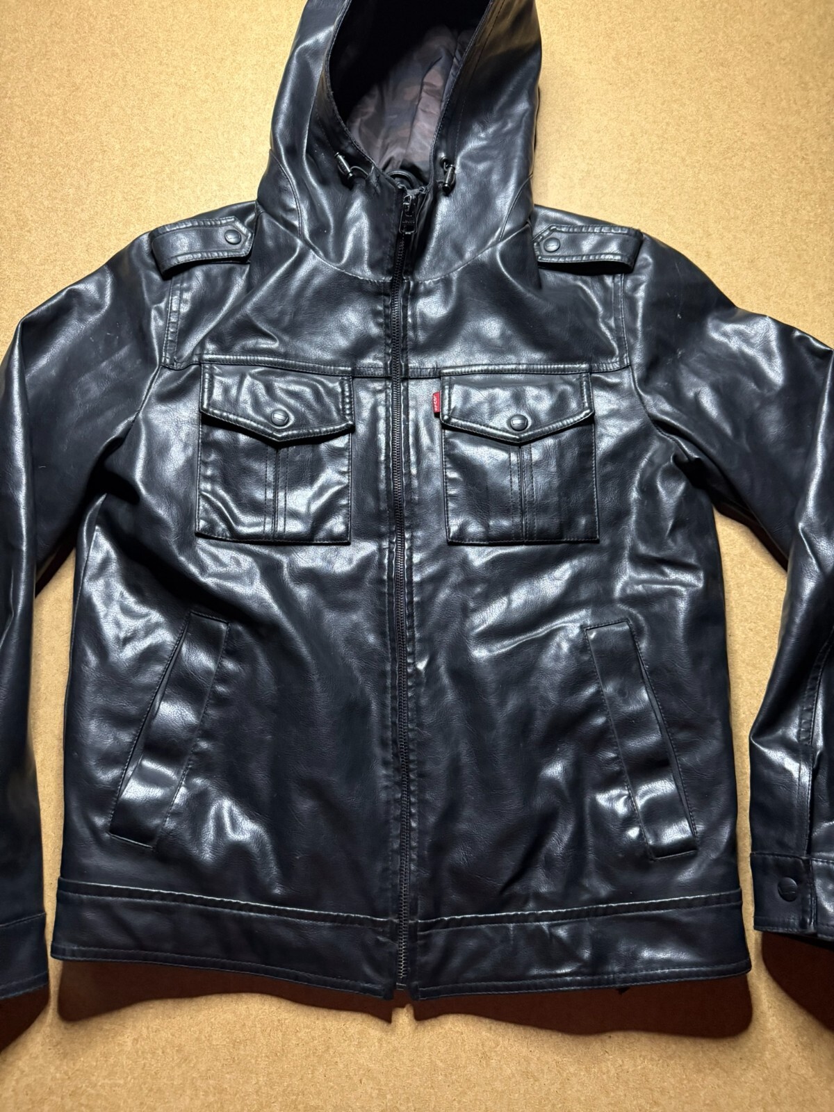 Vintage Men's Levis Jacket. Amazing condition, looks like leather.