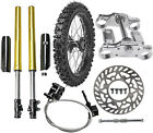 Pit Bike 17 " Wheel Complete Kit Disc Brake Front Shock Suspension Apollo 125cc