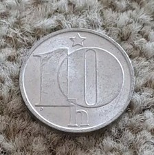 10 Hellers 1990 Czechoslovakia Coin By coin_lovers