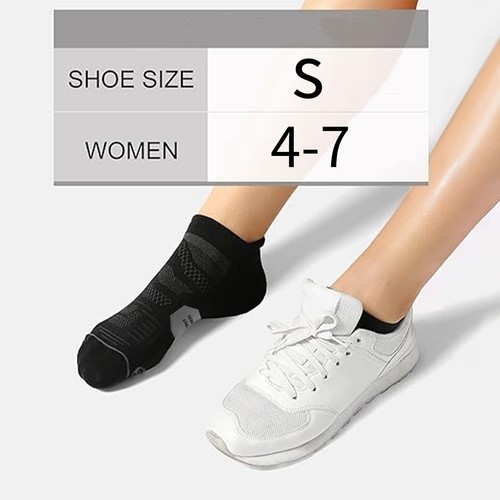 6Pack Women's Ankle Running Socks Cushioned Low Cut Tab Athletic Socks - Picture 2 of 7
