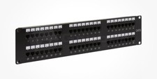 48 Port Cat6 LED Identification Patch Panel UP48-CAT6  PANEL ONLY