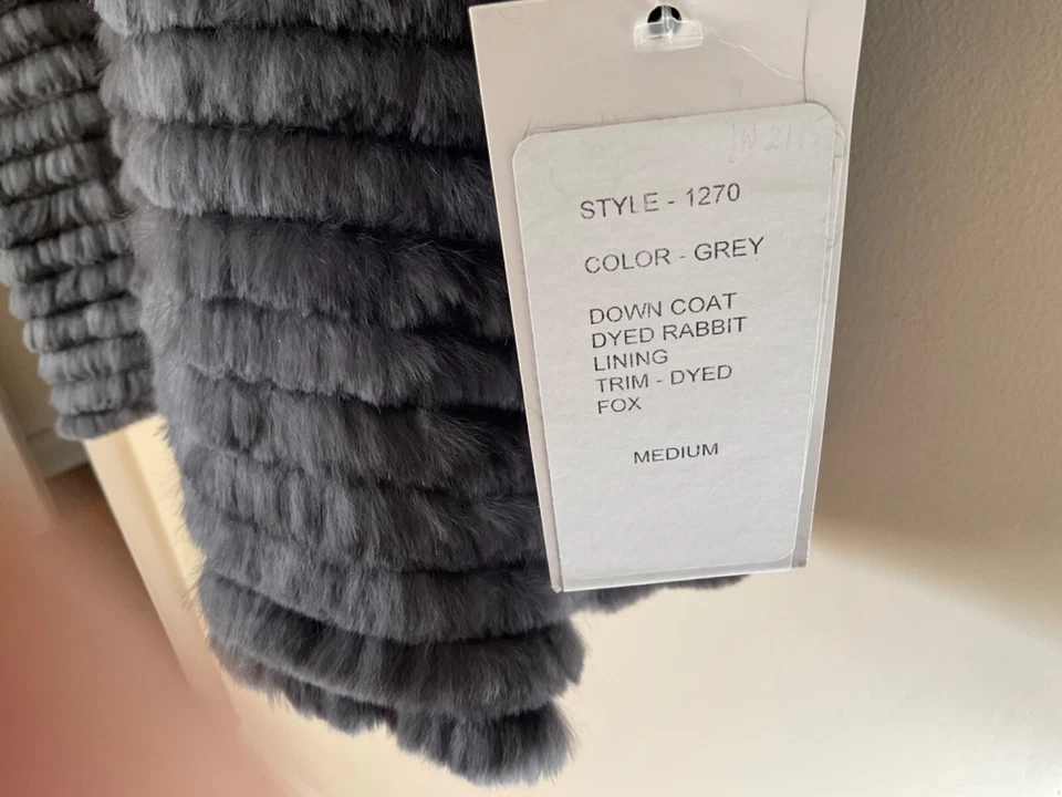 Blue Duck Reversibie Classic Hooded Puffer (Goose Down And Rabbit Shearling) - Image 4 of 4