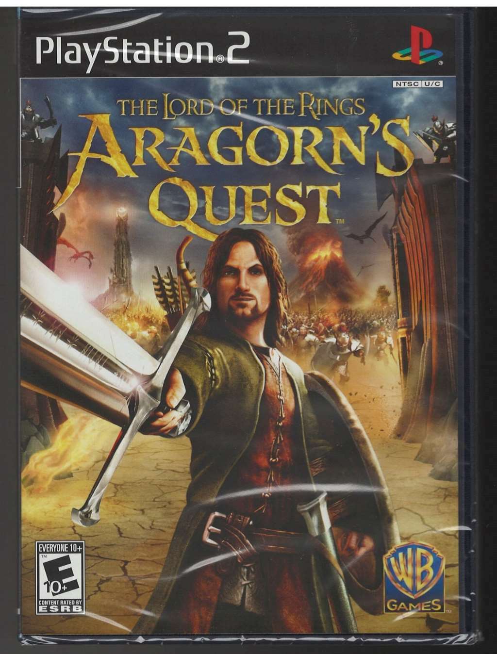 jogo the lord of the rings aragorn's quest ps2 original novo - warner bros  games - Outros Games - Magazine Luiza