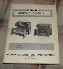 Conn Organ Service Manual 830 Model Classic Type 1 and Type 2 lot b