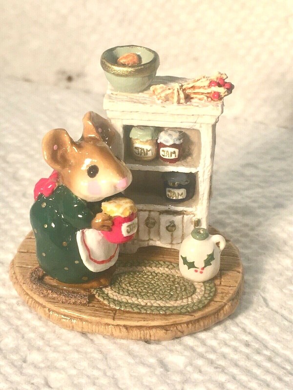 WEE FOREST FOLK  JENNY'S JAMS & JELLIES CHRISTMAS SPECIAL MINT WITH BOX