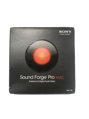 Sony Sound Forge Pro Mac Software New Sealed Ebay