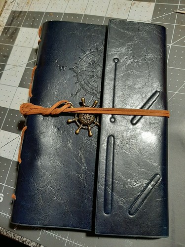 Leather Writing Journal - Blue - Bild 2 von 4