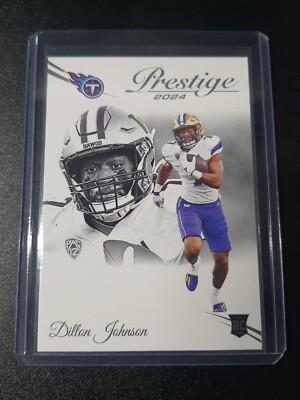 Dillon Johnson - Prestige Football 2024 - Tennessee Titans - RC